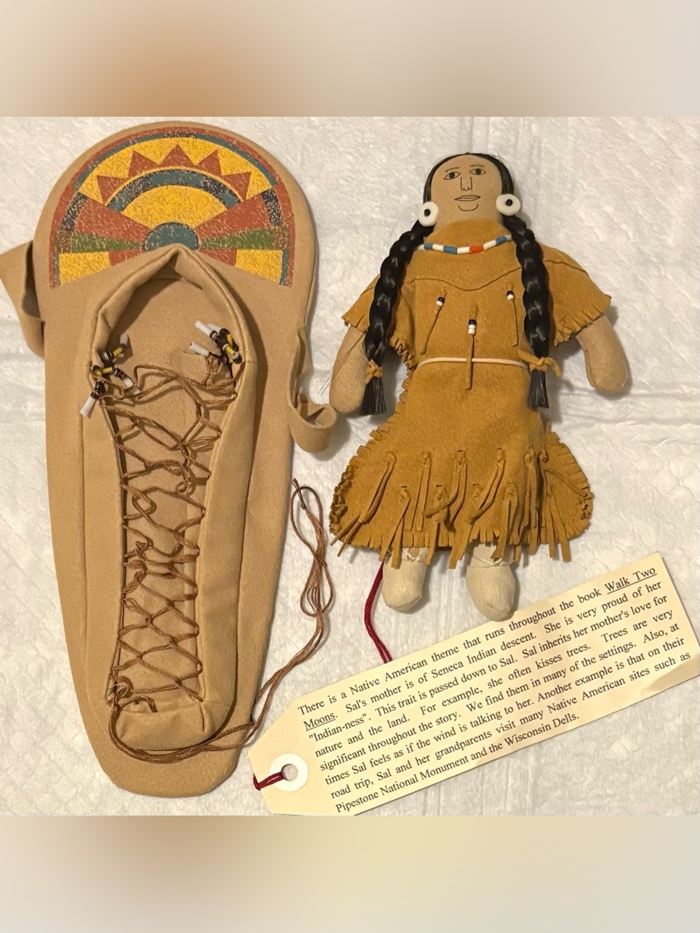 American Girl Doll Kaya's
Doll and Cradleboard